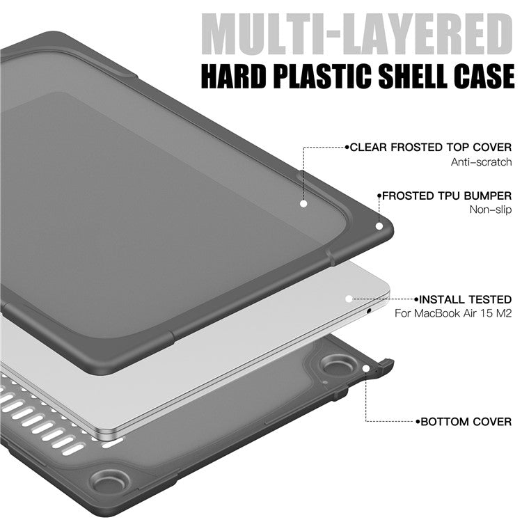 2-in-1 Case with Stand for MacBook Air 15" (2023 to 2025)