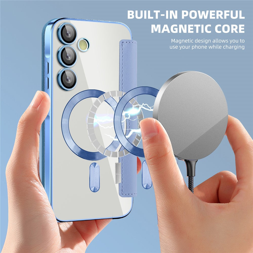 capa elegante eletroplateada samsung a35