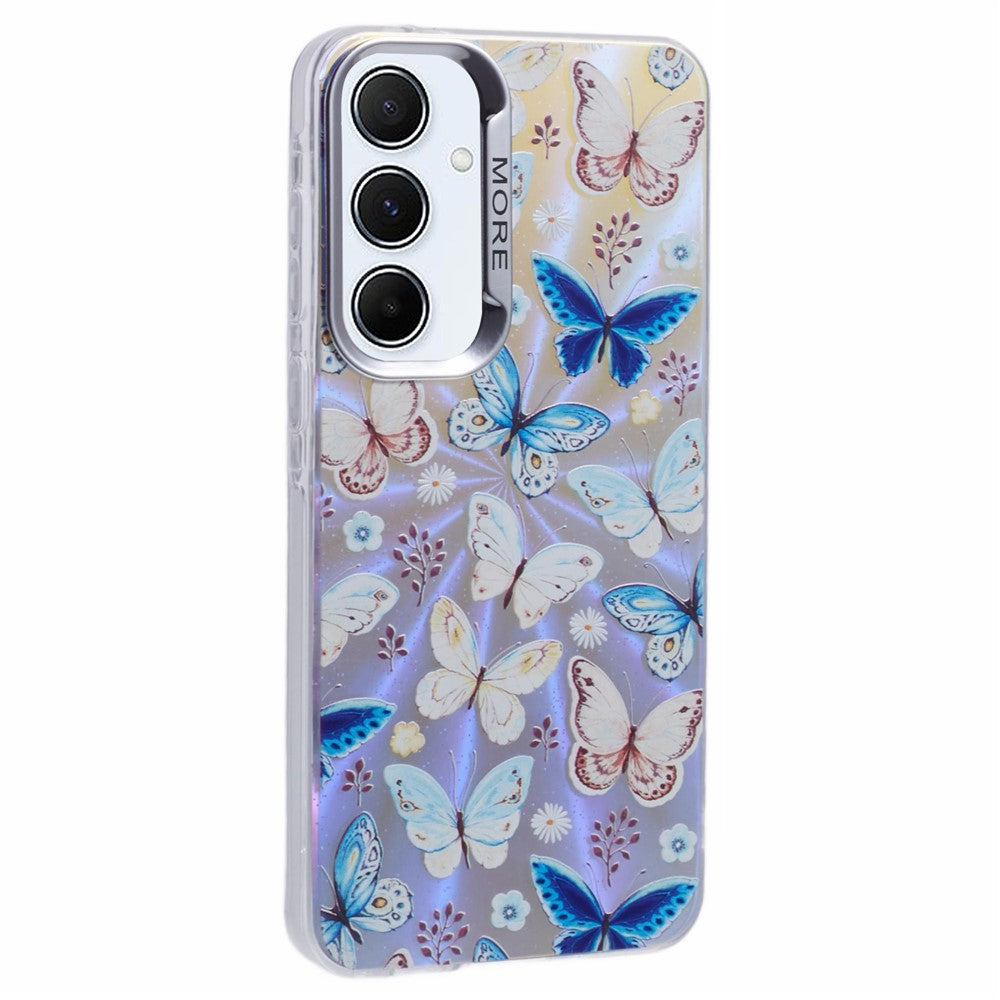 Butterfly electroplate case for Samsung A35 5G