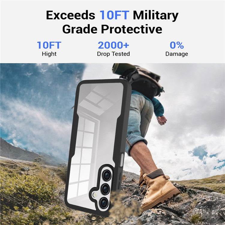 Capa 360 Transparente p/ Samsung A16 com Proteção de Ecrã