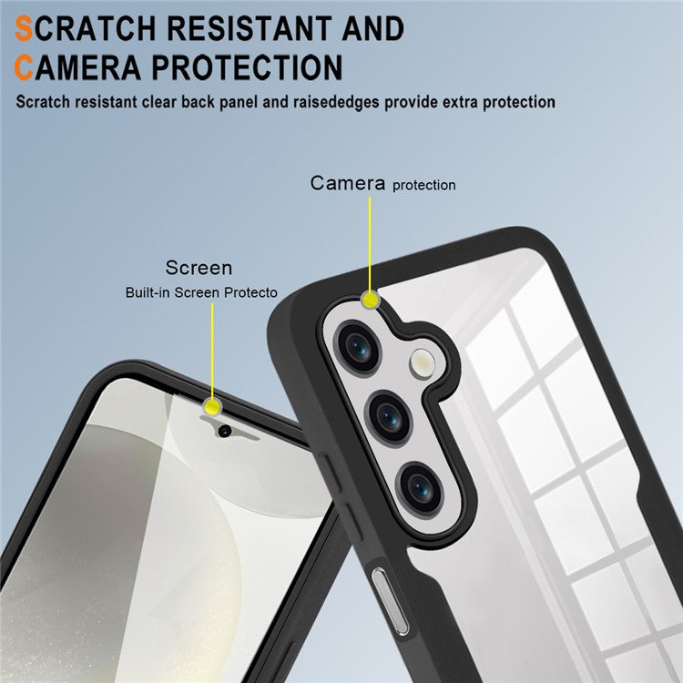 Capa 360 Transparente p/ Samsung A16 com Proteção de Ecrã
