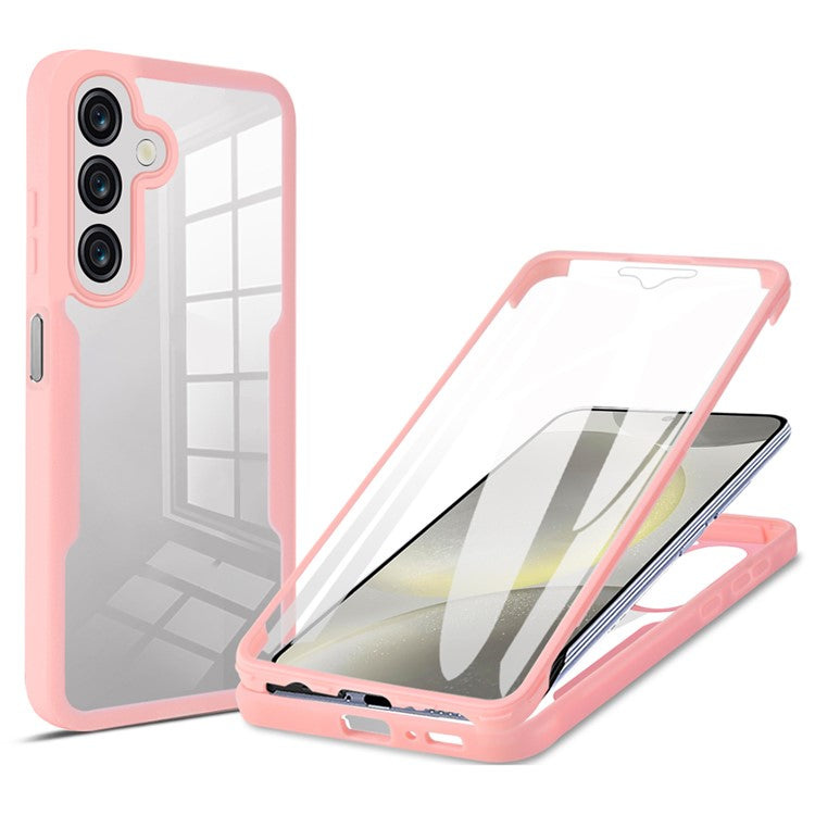Capa 360 Transparente p/ Samsung A16 com Proteção de Ecrã