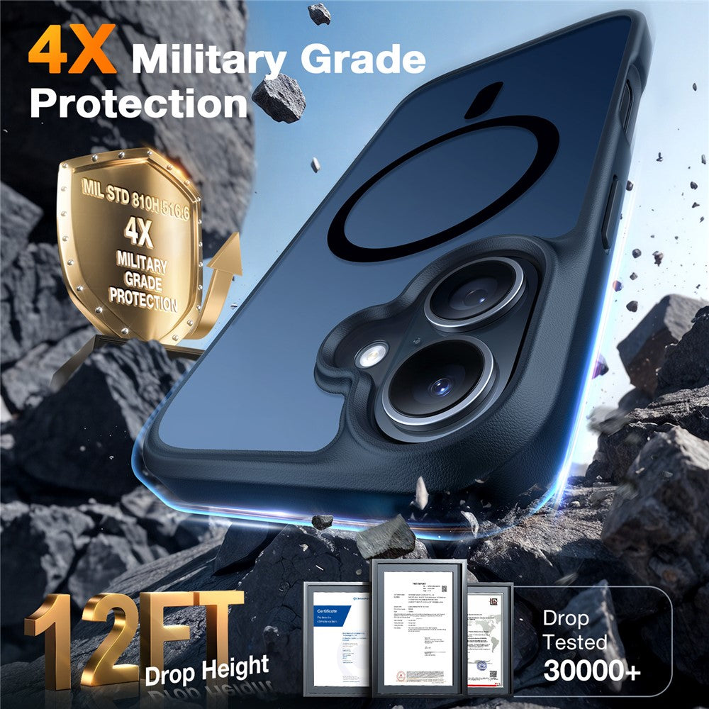 capa elegante matte torras magsafe iphone 16 plus