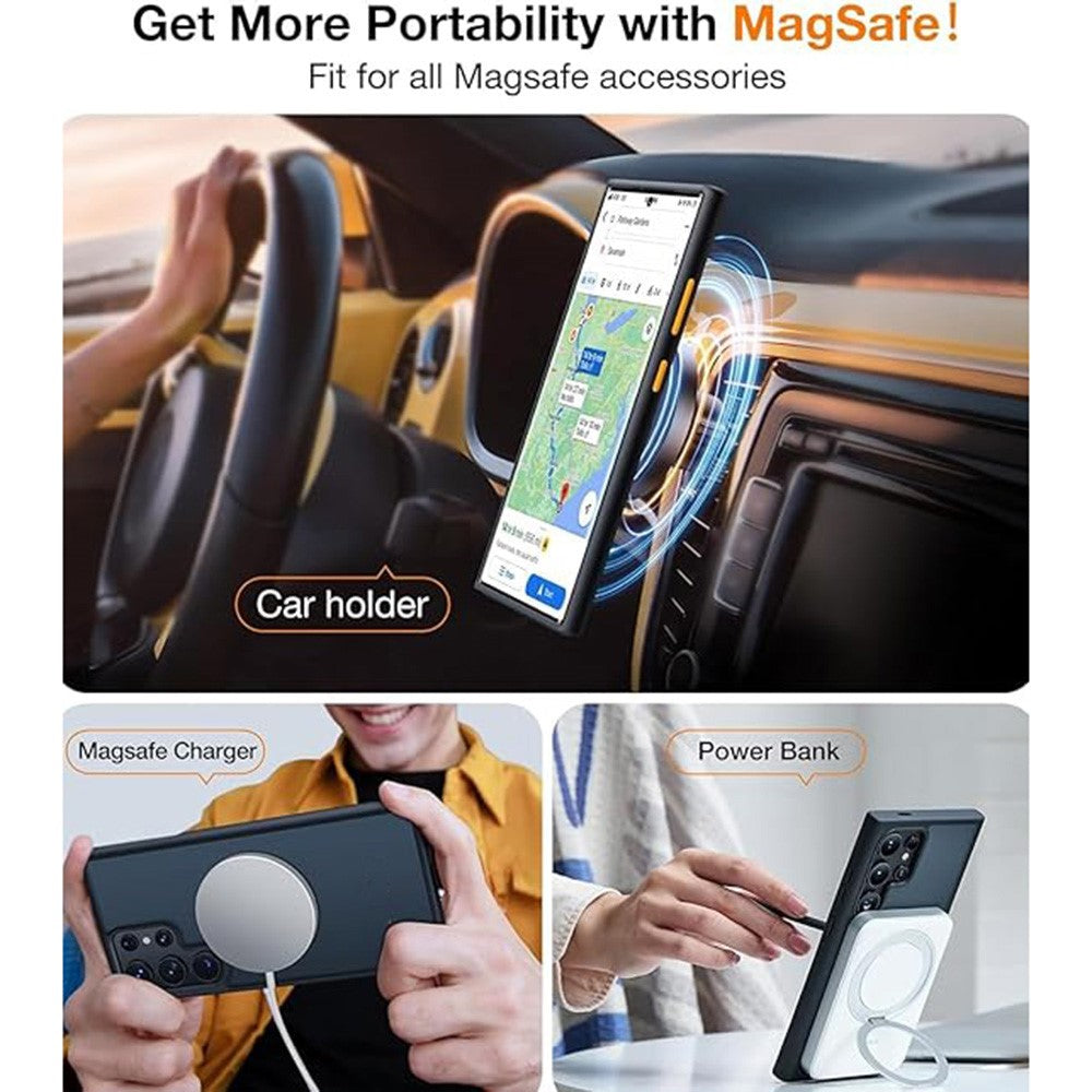 Capa Magnética Torras Skin Touch para Samsung S24 Ultra