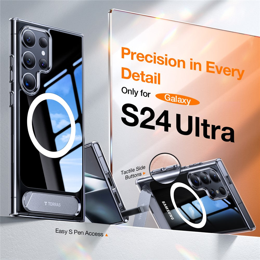 capa protetora torras em tpu e pc para samsung s24 ultra