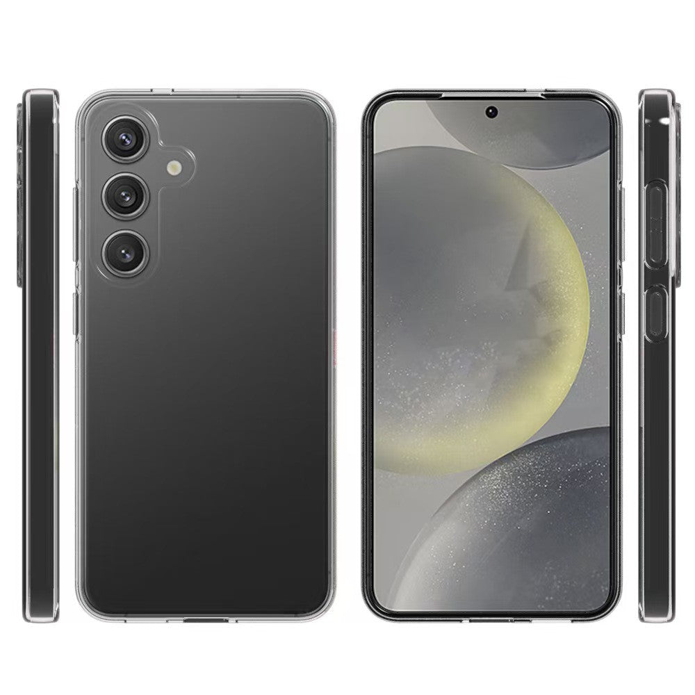 Crystal Clear Anti-Fingerprint Case for Samsung S25