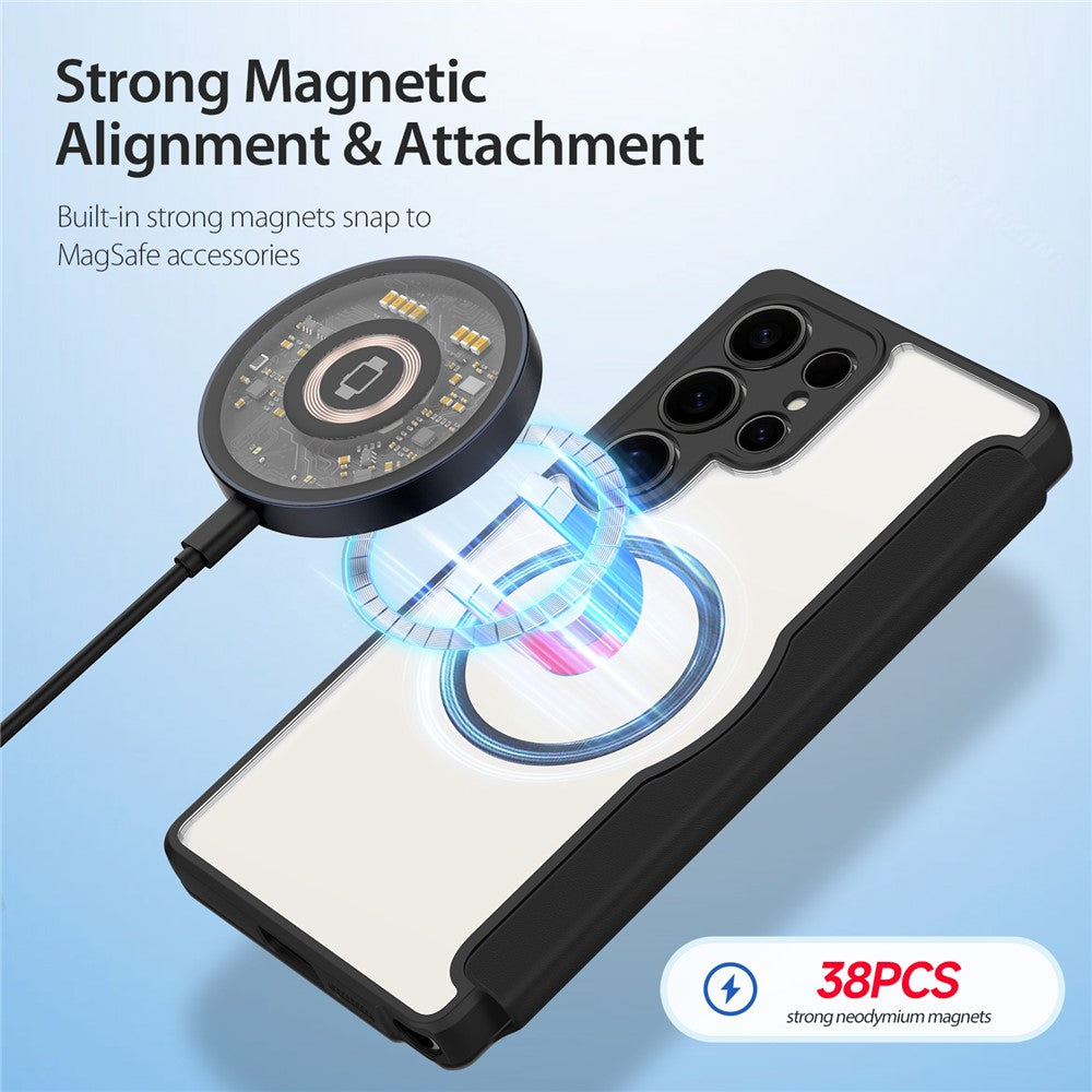 capa carteira premium samsung s25 ultra dux ducis