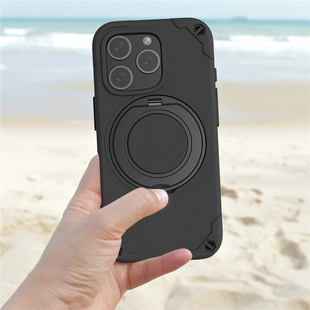 Capa Magnética com Suporte MCG Style para iPhone 16 Pro