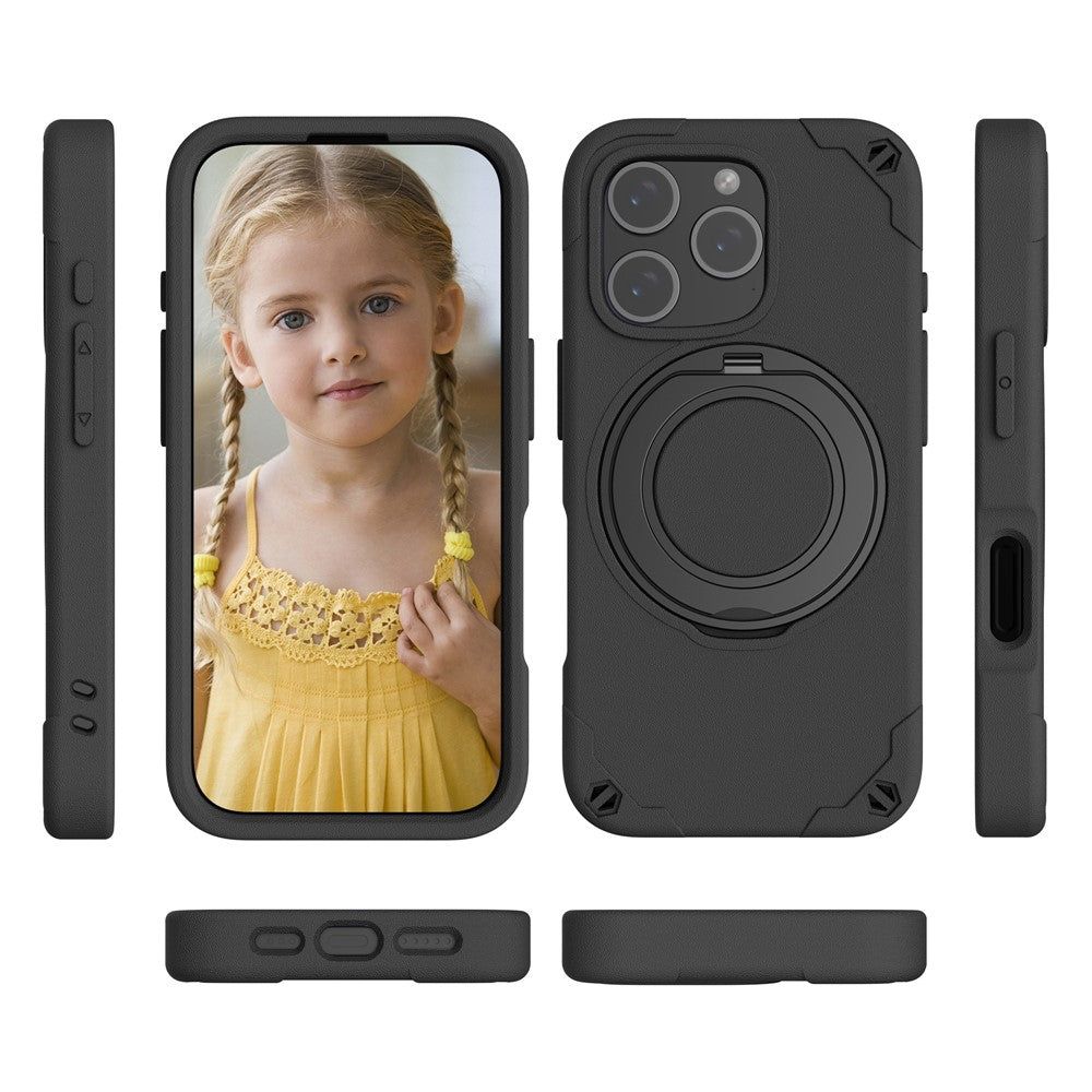 Capa Magnética com Suporte MCG Style para iPhone 16 Pro Max