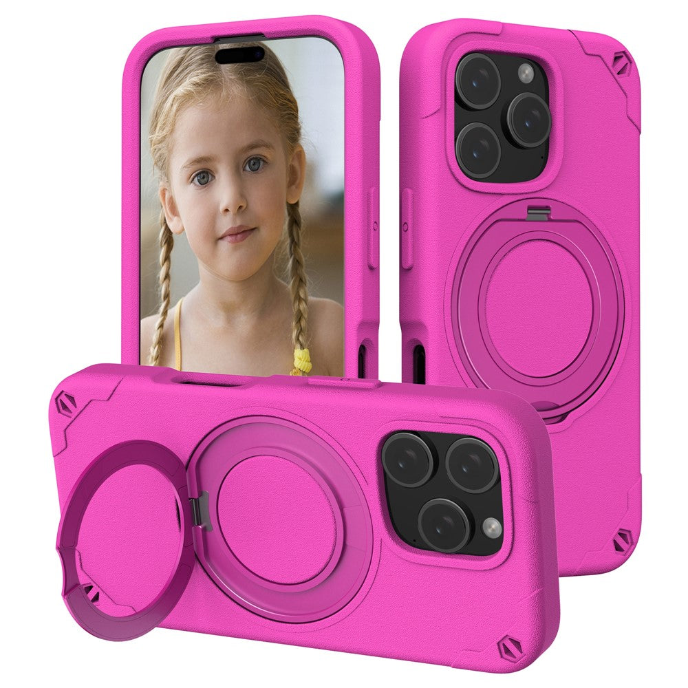 Capa Magnética com Suporte MCG Style para iPhone 16 Pro Max