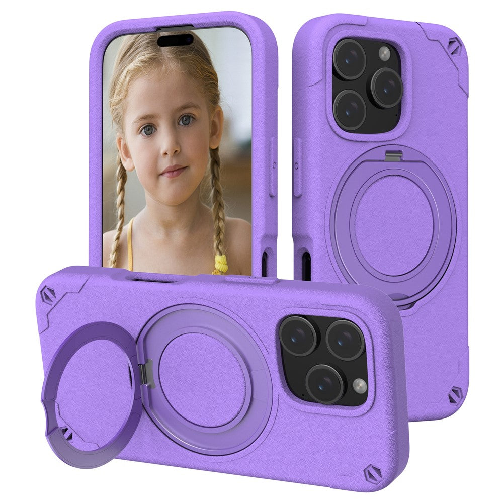 Capa Magnética com Suporte MCG Style para iPhone 16 Pro Max