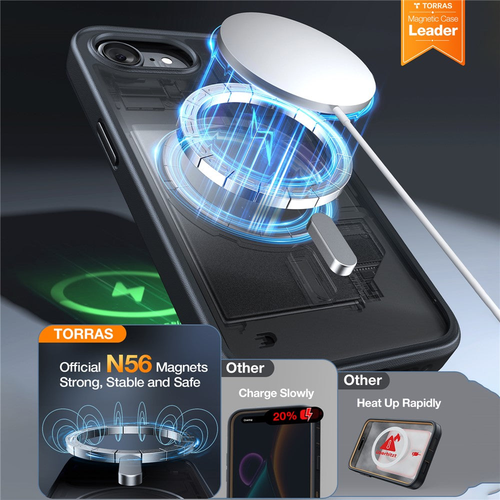 Capa Magnética Torras Matte para iPhone 16e