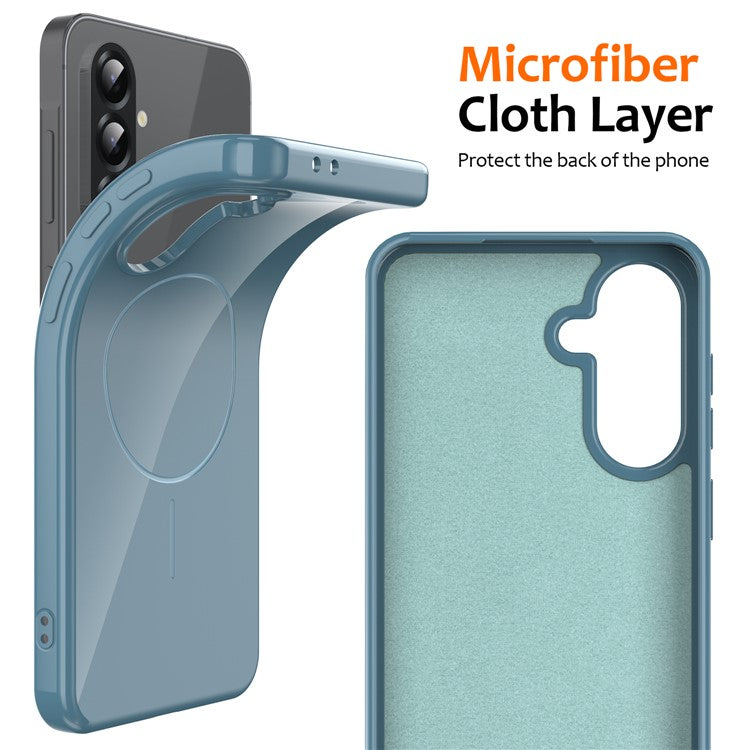 Capa Magnética em TPU com Proteção para Câmara para Samsung A16