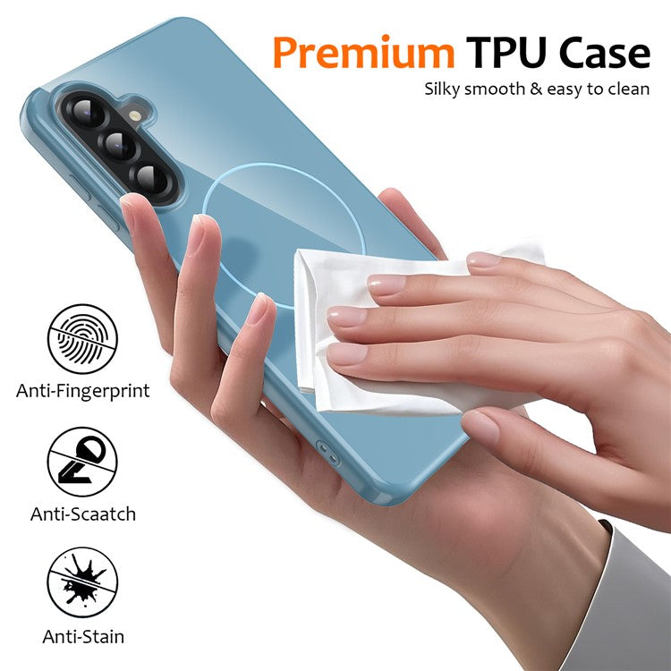 Capa Magnética em TPU com Proteção para Câmara para Samsung A16