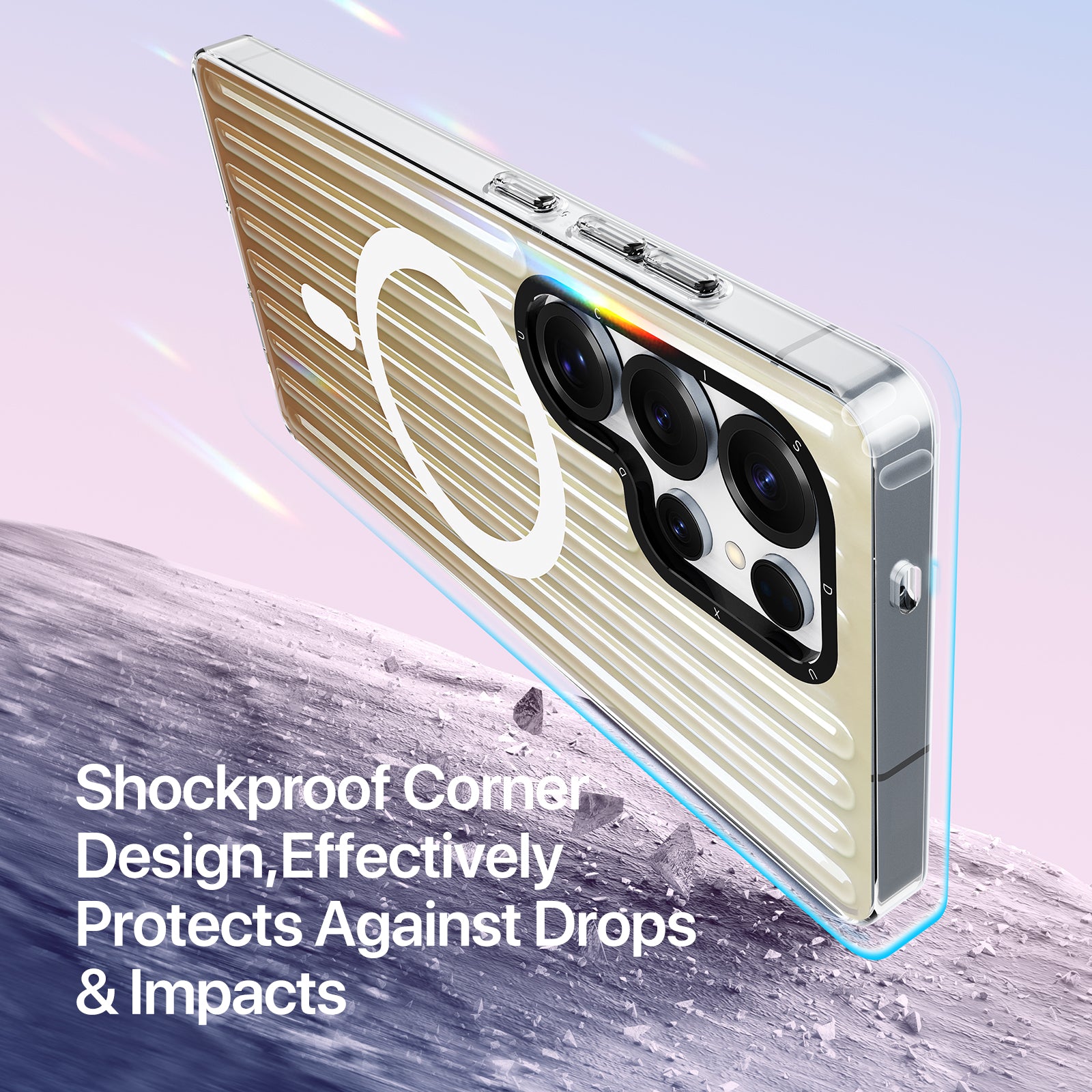 DUX DUCIS gradient case for Galaxy S25 Ultra