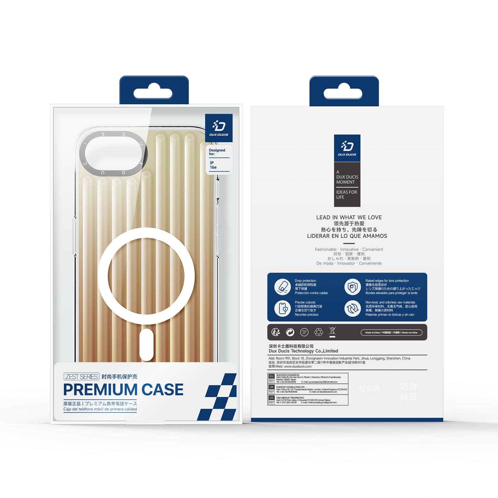 Capa DUX DUCIS degradé para iPhone 16e