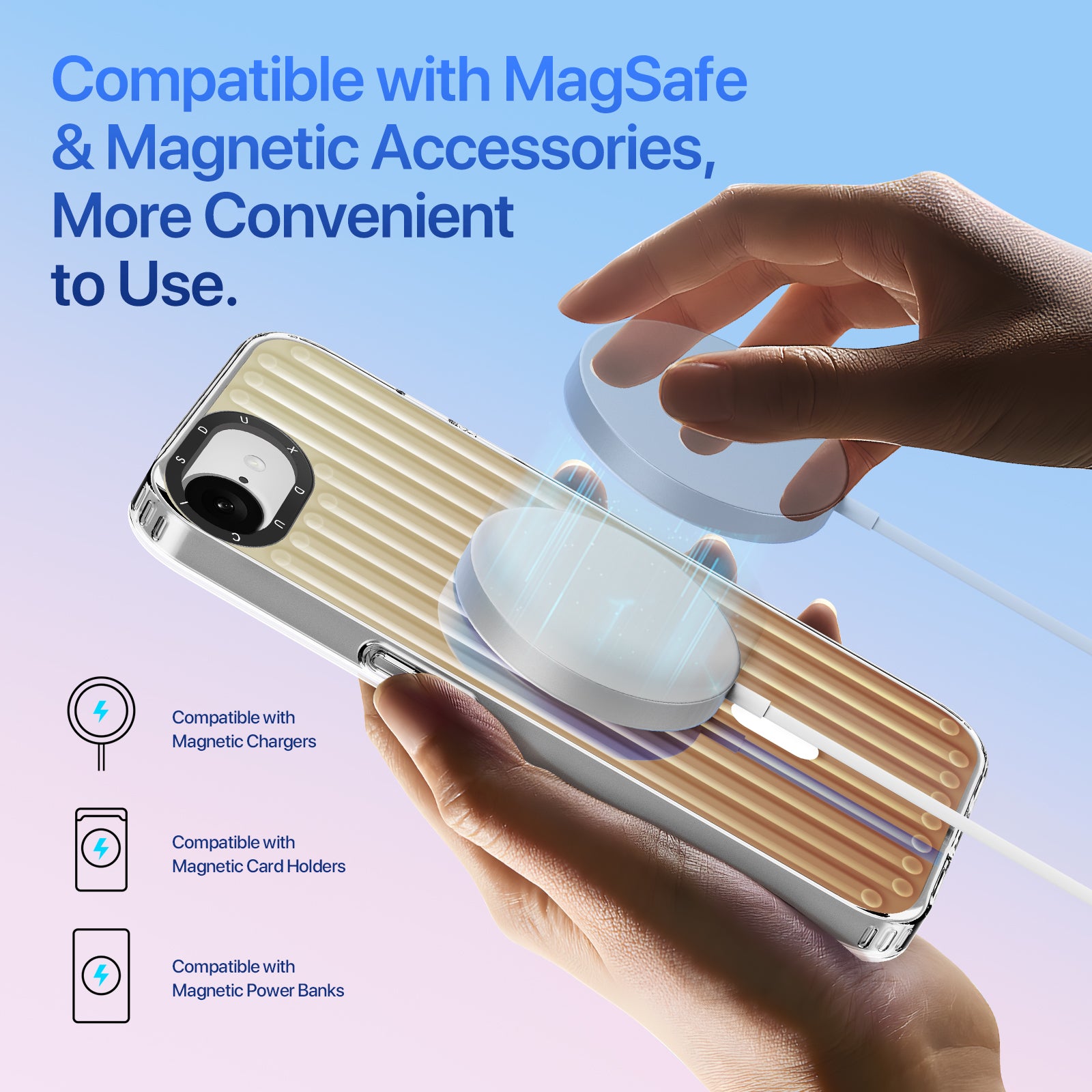 Capa DUX DUCIS degradé para iPhone 16e