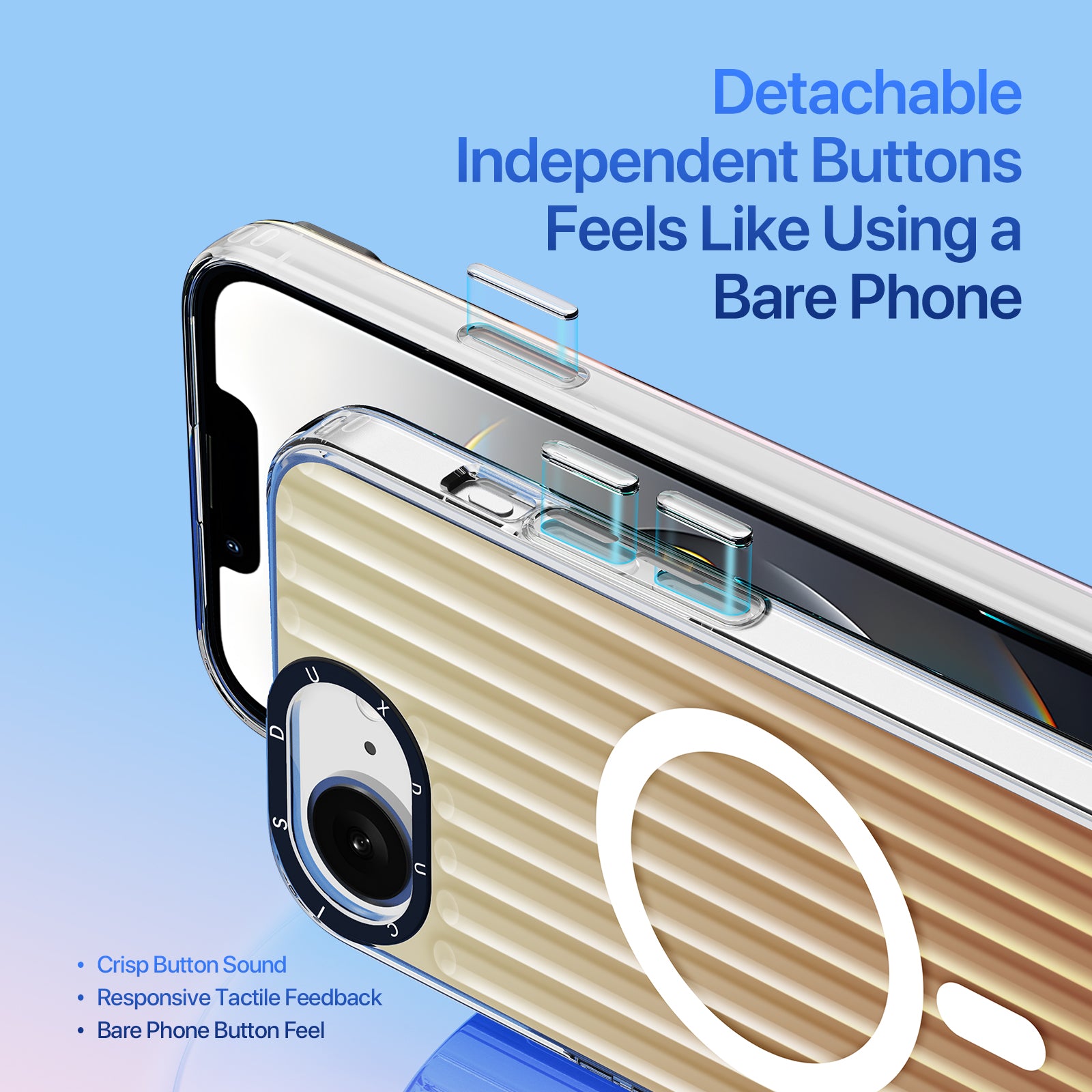 Capa DUX DUCIS degradé para iPhone 16e