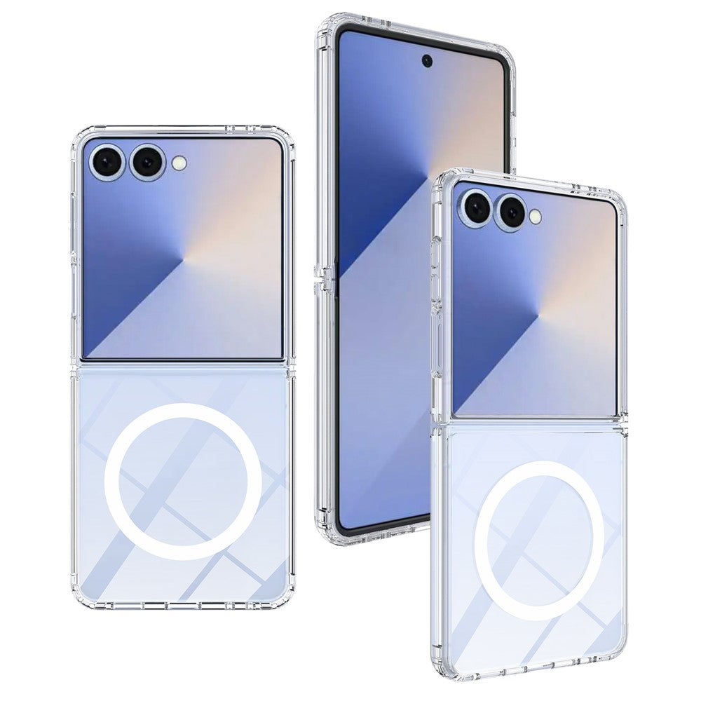 capa tpu acrílico transparente samsung z flip7