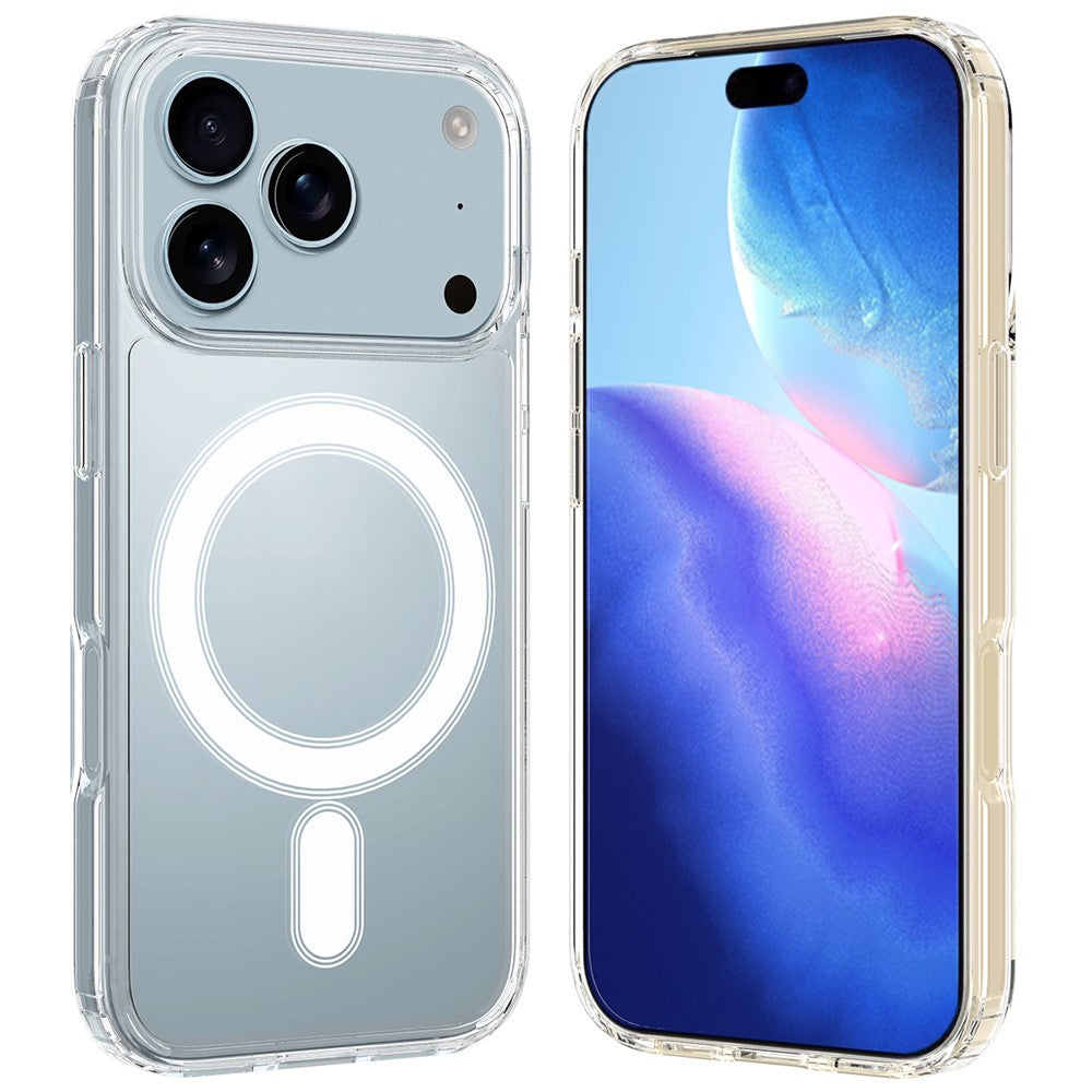 Capa CrystalMag Transparente p/ iPhone 17 Pro - Capas de Telemóvel.