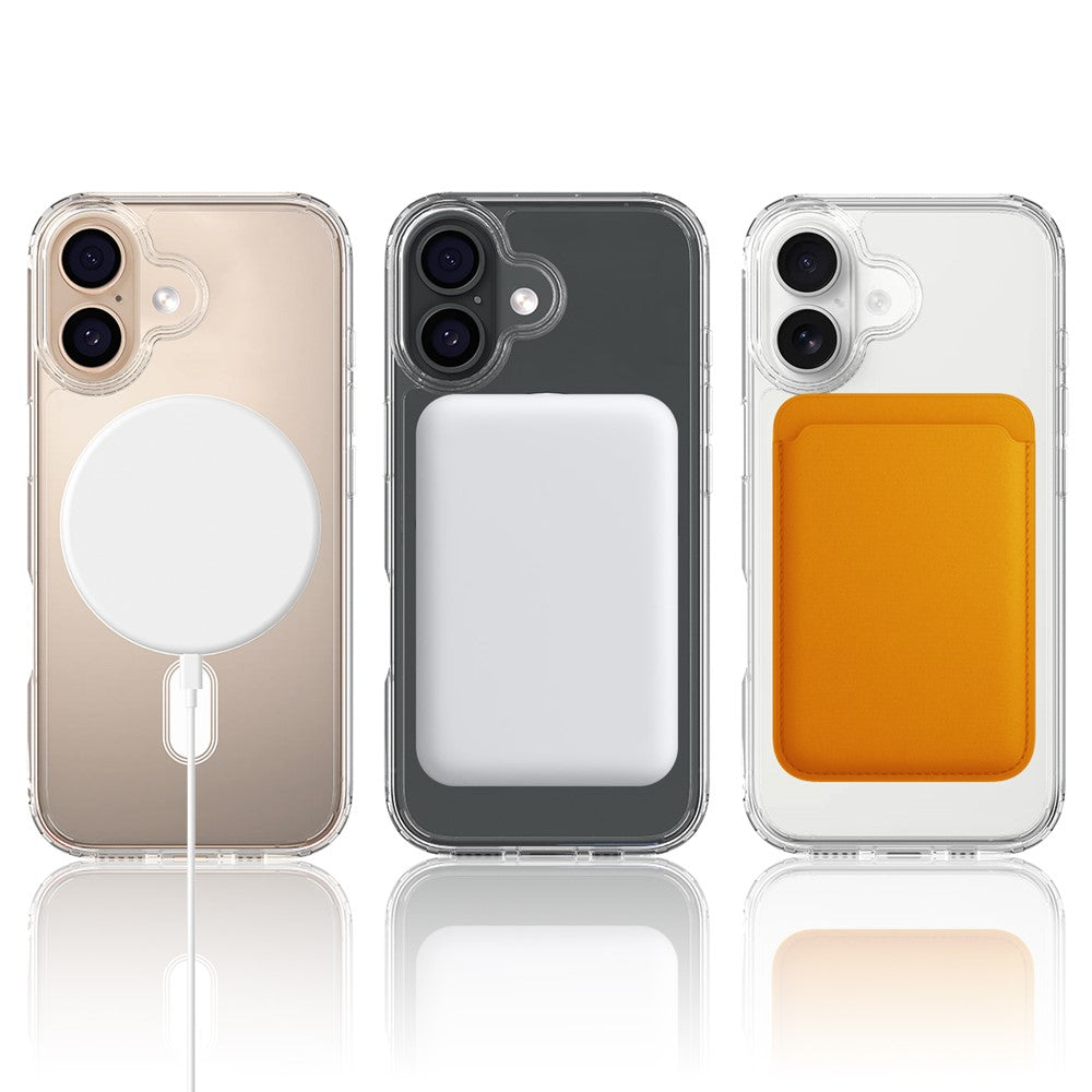 Capa CrystalMag Transparente p/ iPhone 17 -  Capas de Telemóvel.