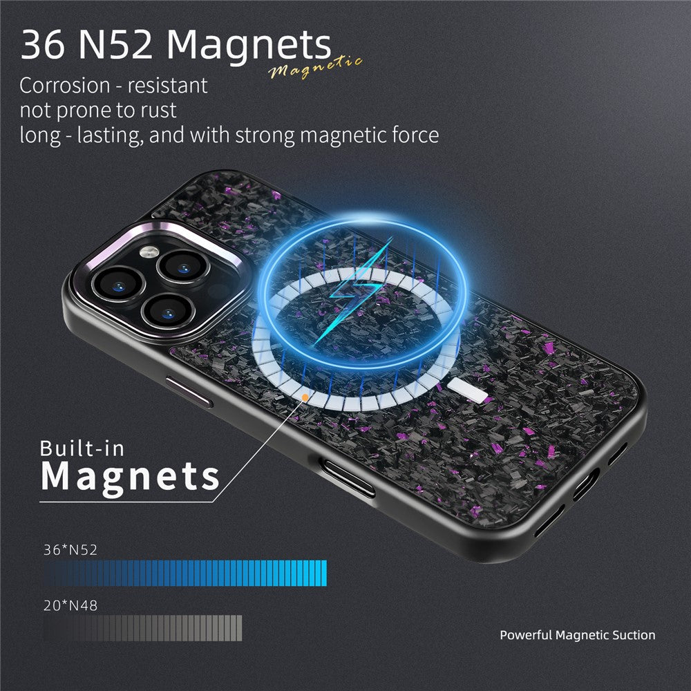 Forged Aramid Fiber Magnetic Case for iPhone 16 Pro Max