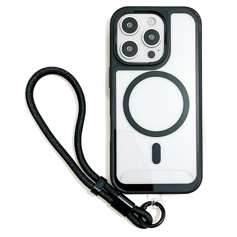 Magnetic Case with Strap for iPhone 16 Pro Max