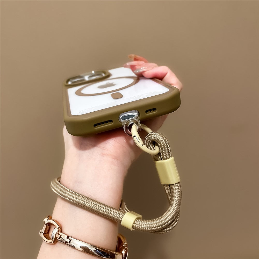 Magnetic Case with Strap for iPhone 16 Pro Max