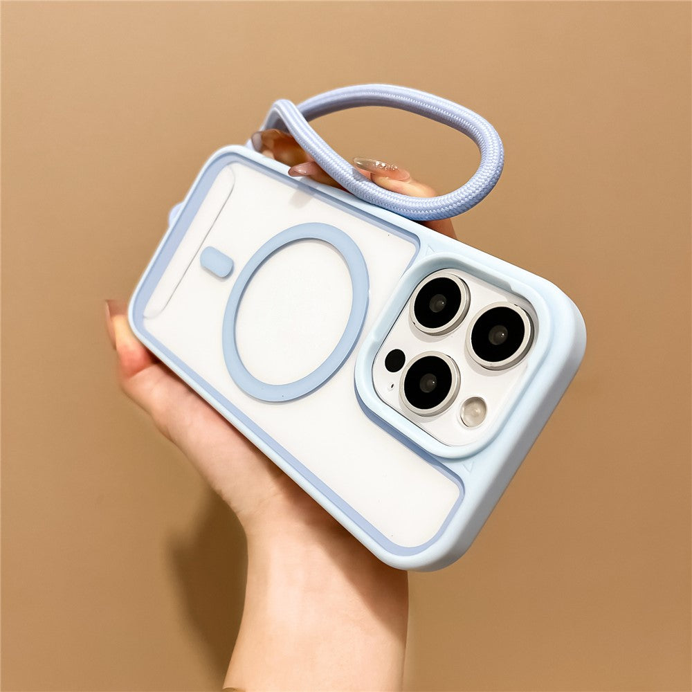 Magnetic Case with Strap for iPhone 16 Pro Max