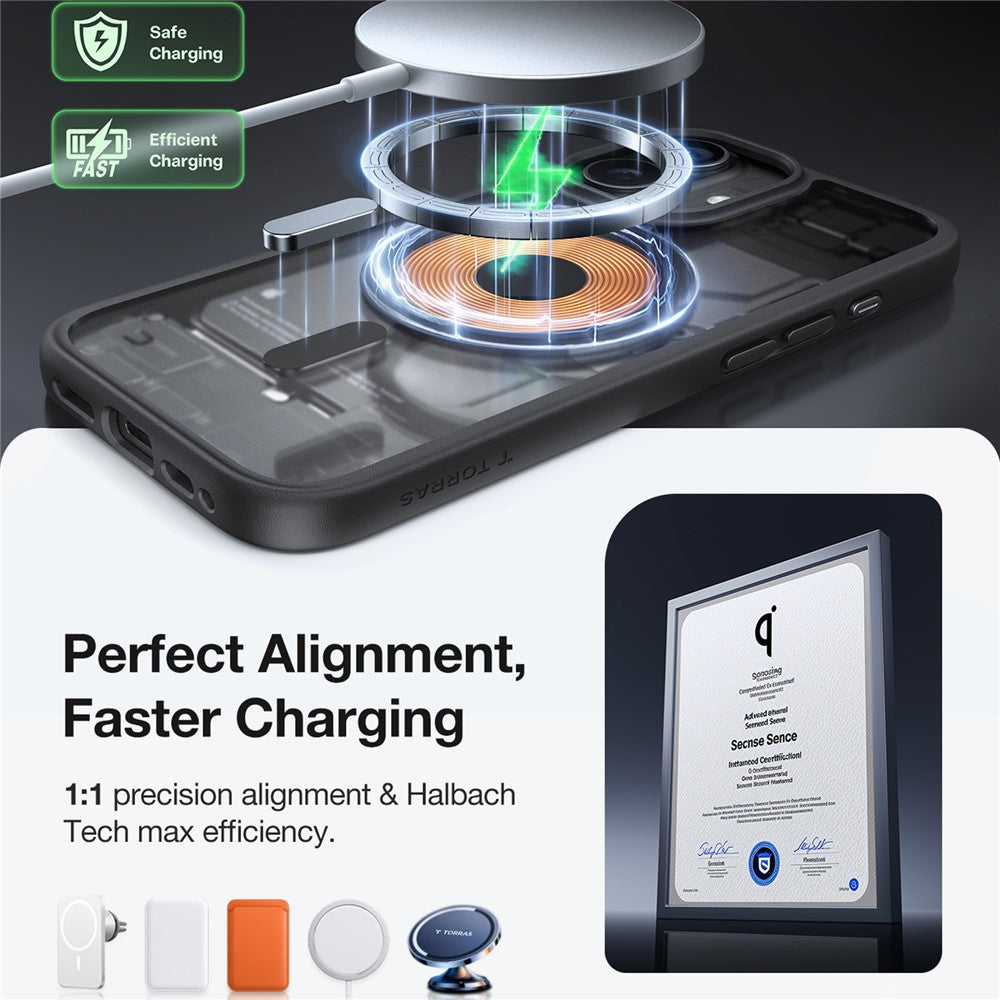 Capa Magnética Torras Matte para iPhone 17