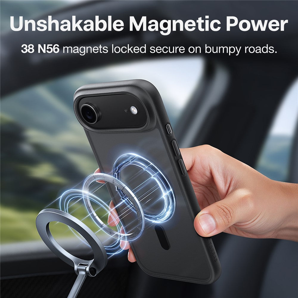 capa torras magsafe matte iphone 17 air resistente