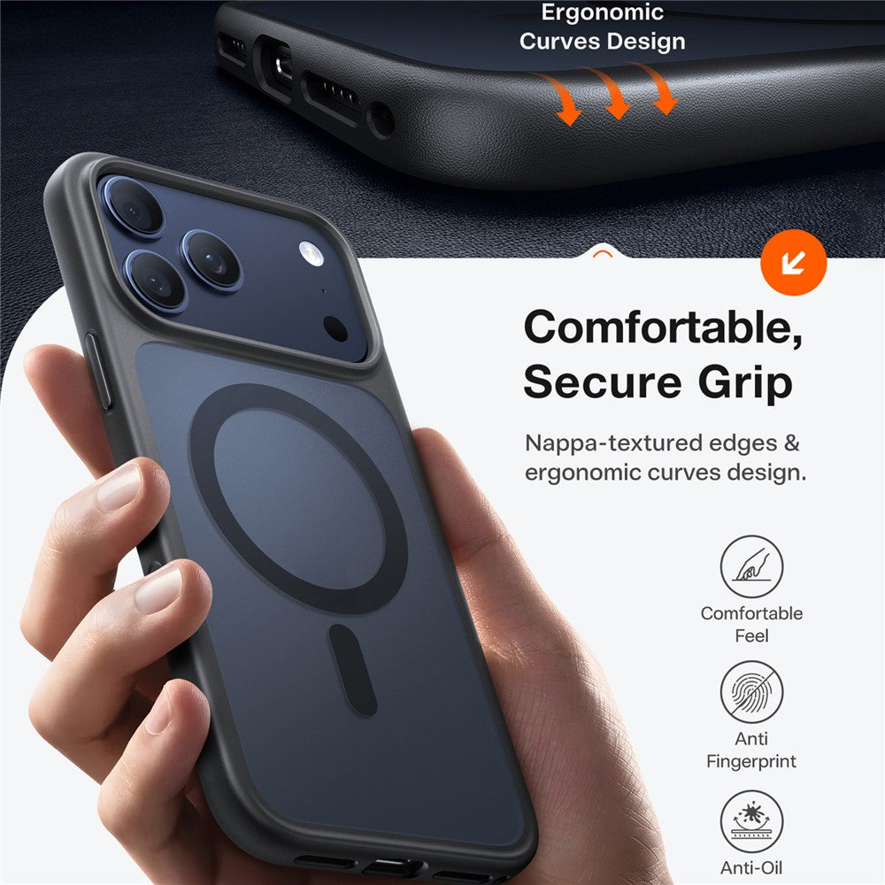 capa protetora torras matte fina resistente para iphone 17 pro max