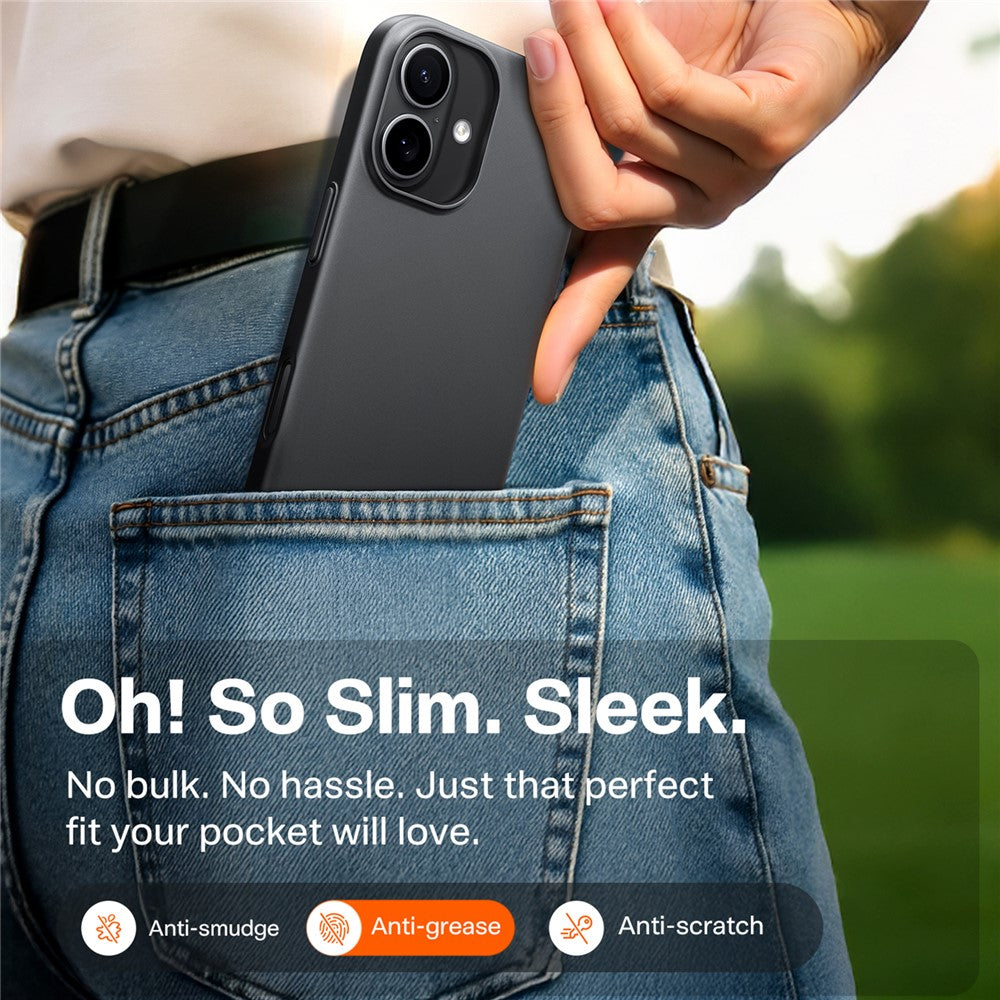 Torras Hard PC Shockproof Magnetic Case for iPhone 17