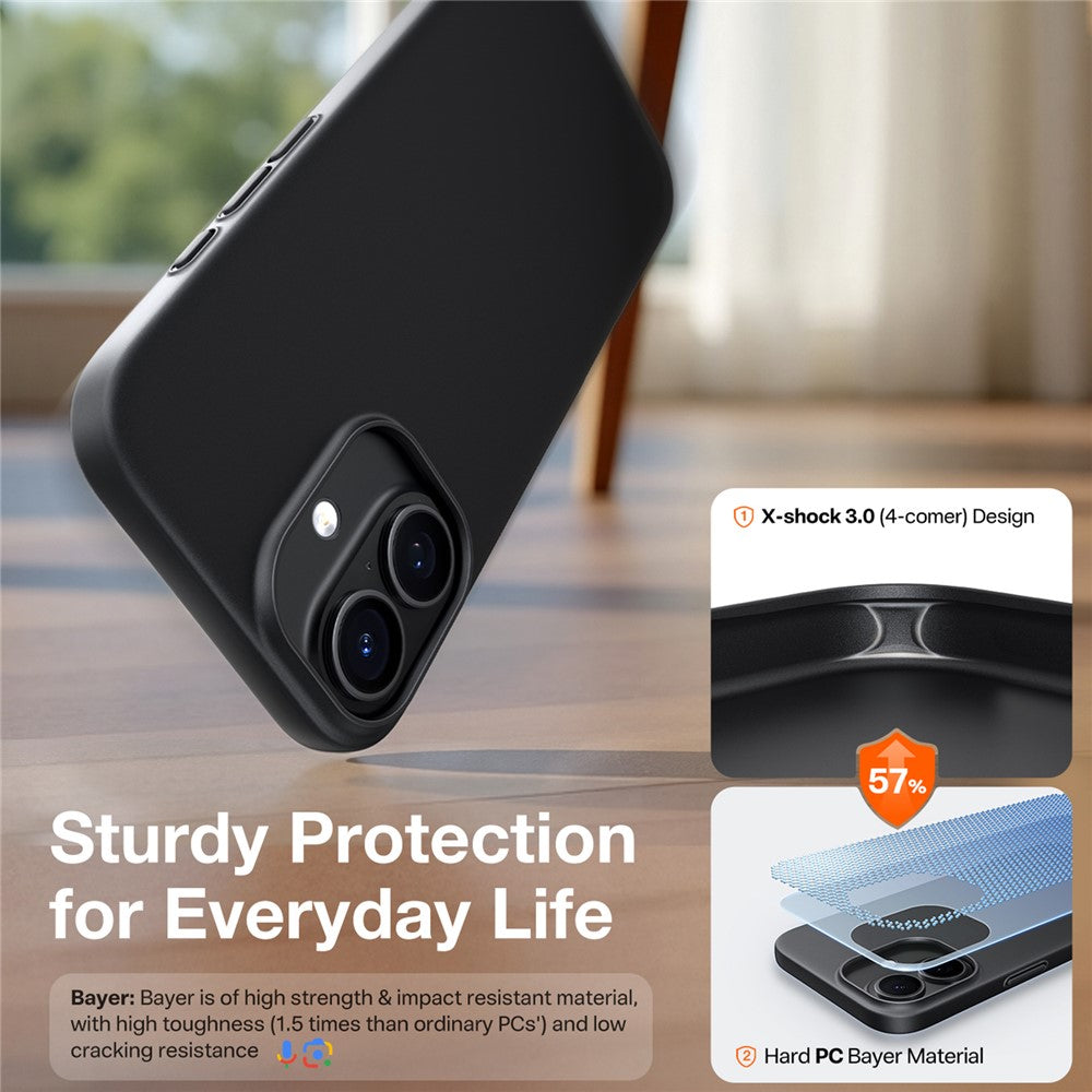 Torras Hard PC Shockproof Magnetic Case for iPhone 17