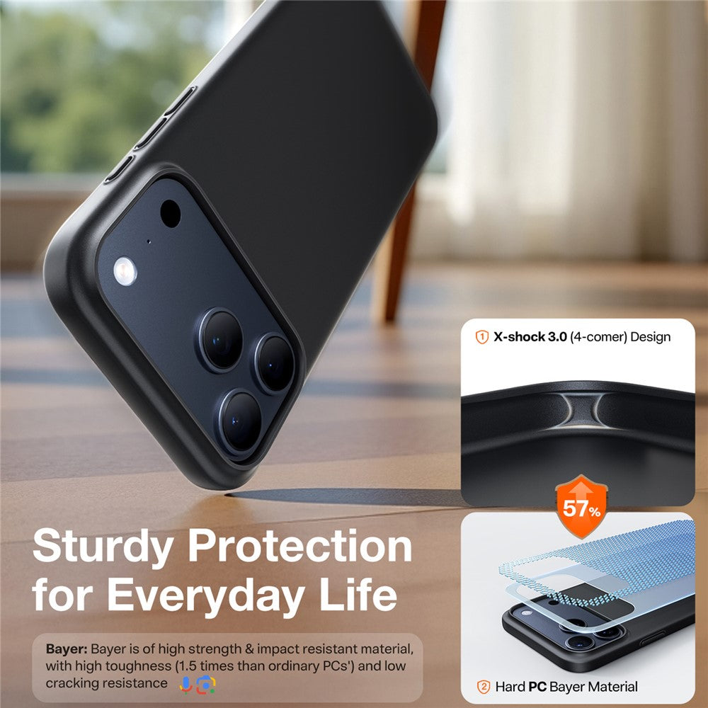 Torras Hard PC Shockproof Magnetic Case for iPhone 17 Pro Max