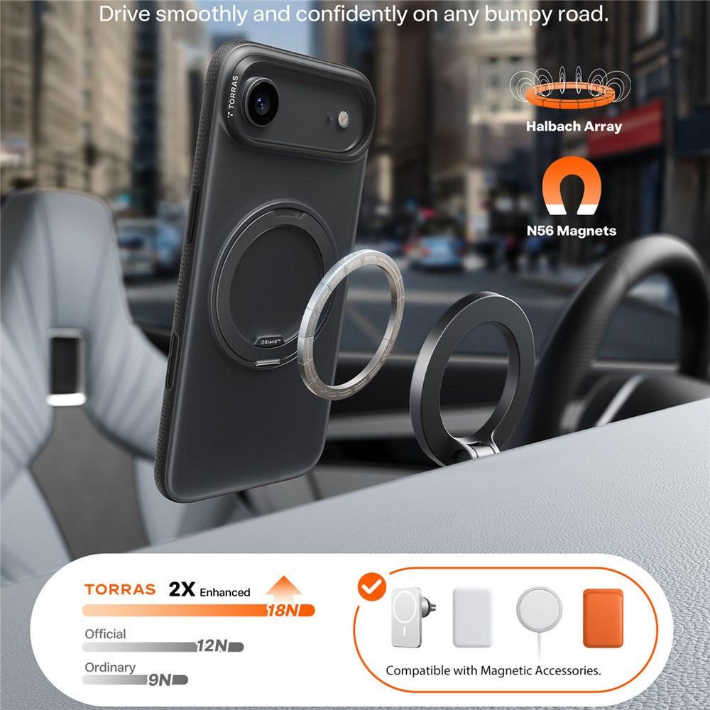 Capa TORRAS Ostand O3 Fitness para iPhone 17 Air