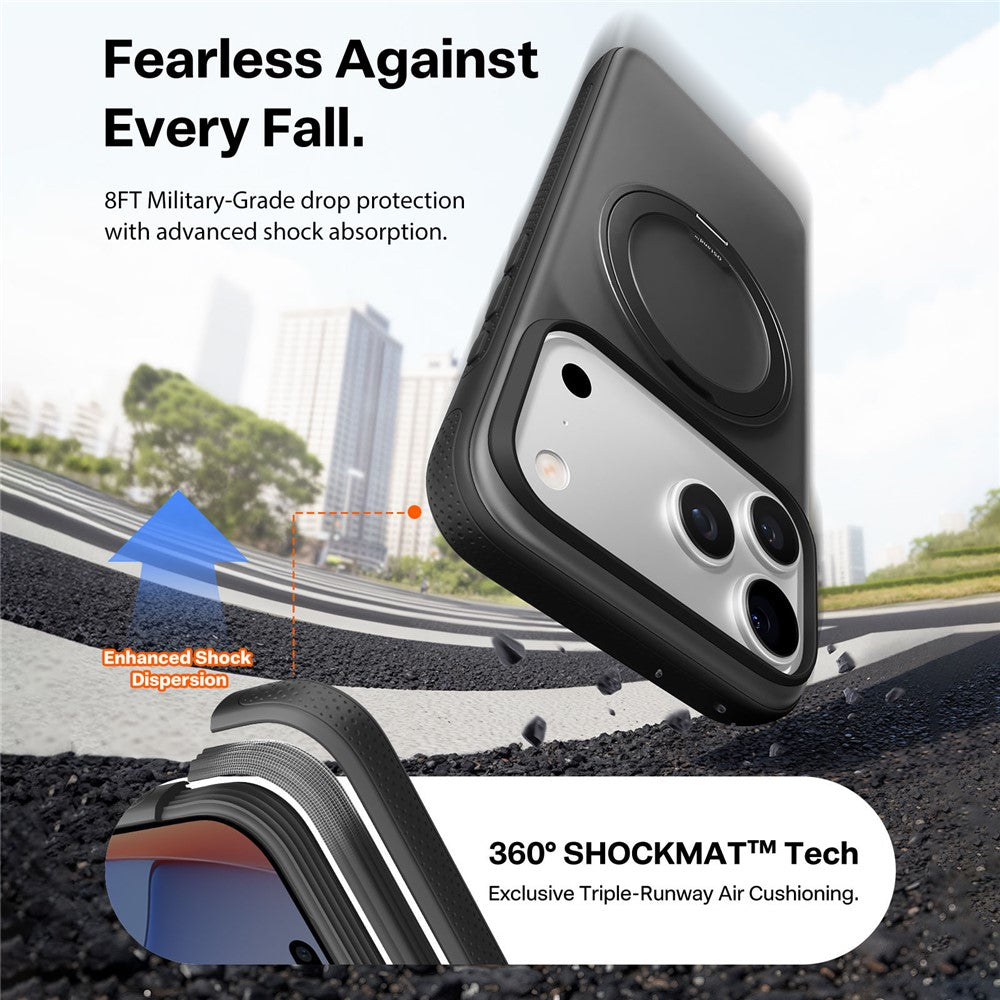 capa híbrida tpu pc torras iphone 17 pro magsafe