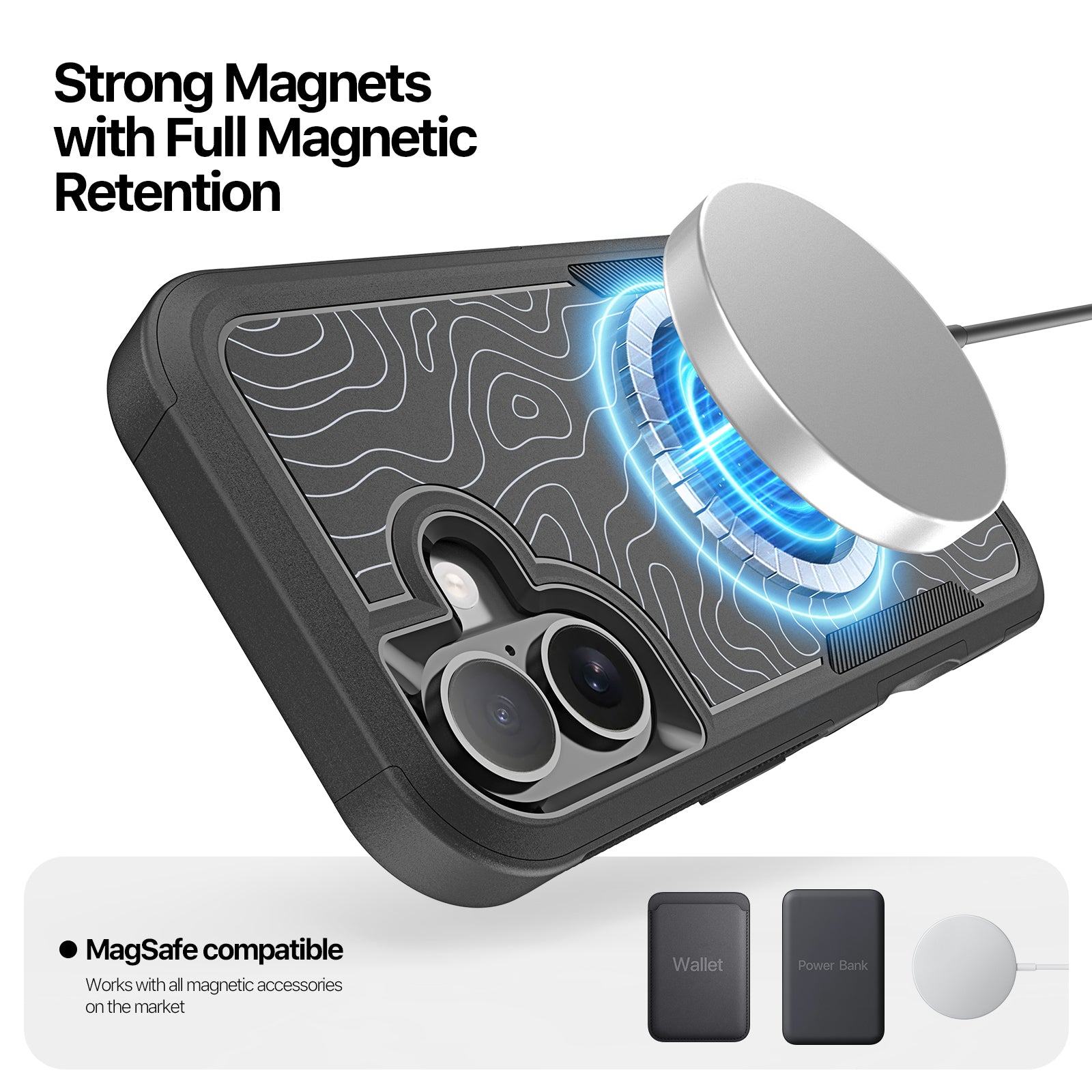 Capa Dux Ducis SHLD MagSafe para iPhone 17