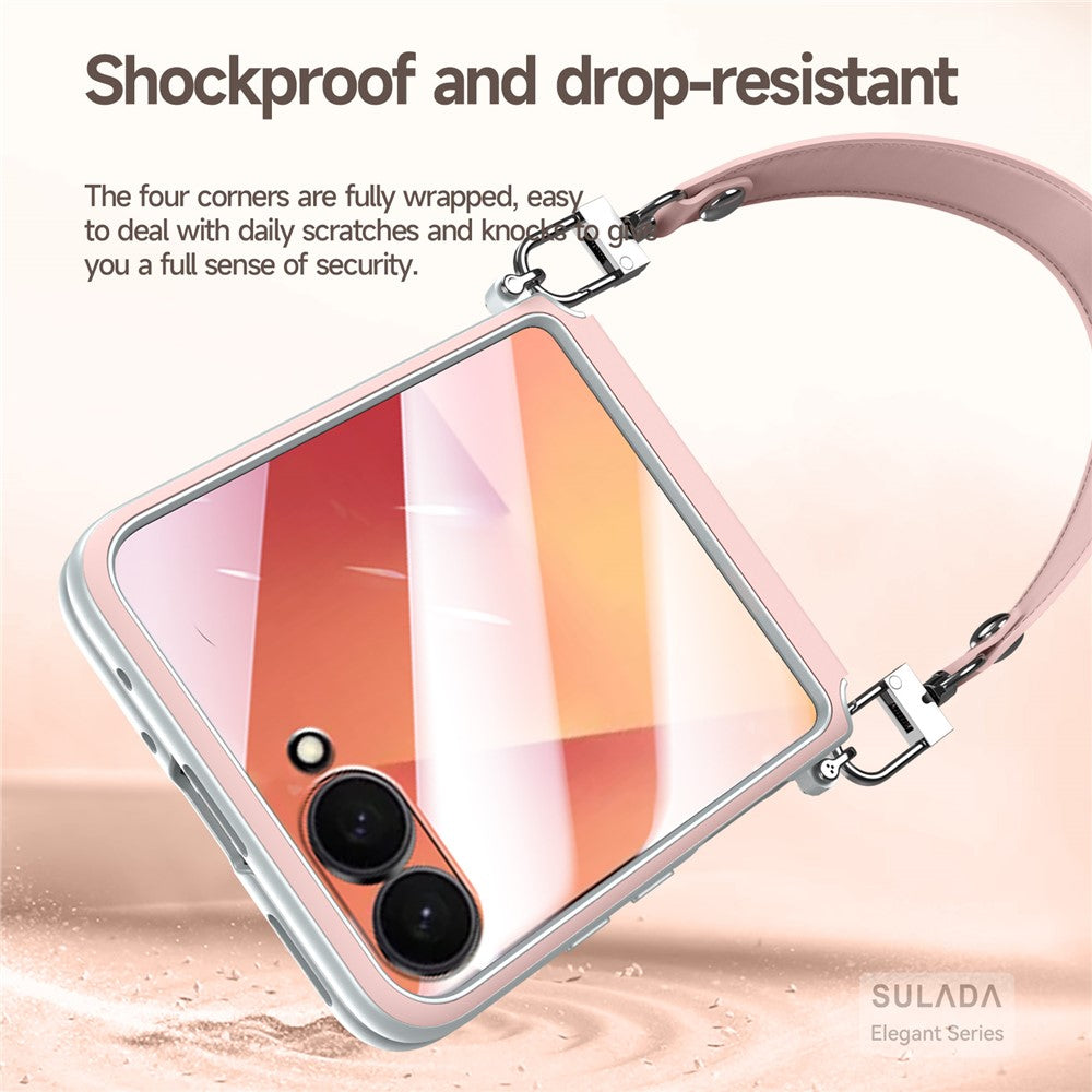 Capa StrapLeather para Samsung Z Flip7 5G