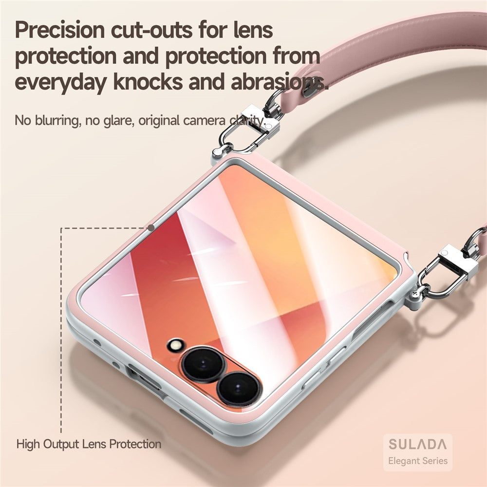 Capa StrapLeather para Samsung Z Flip7 5G