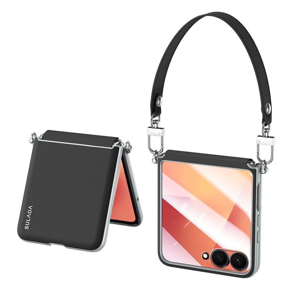 Capa StrapLeather para Samsung Z Flip7 5G