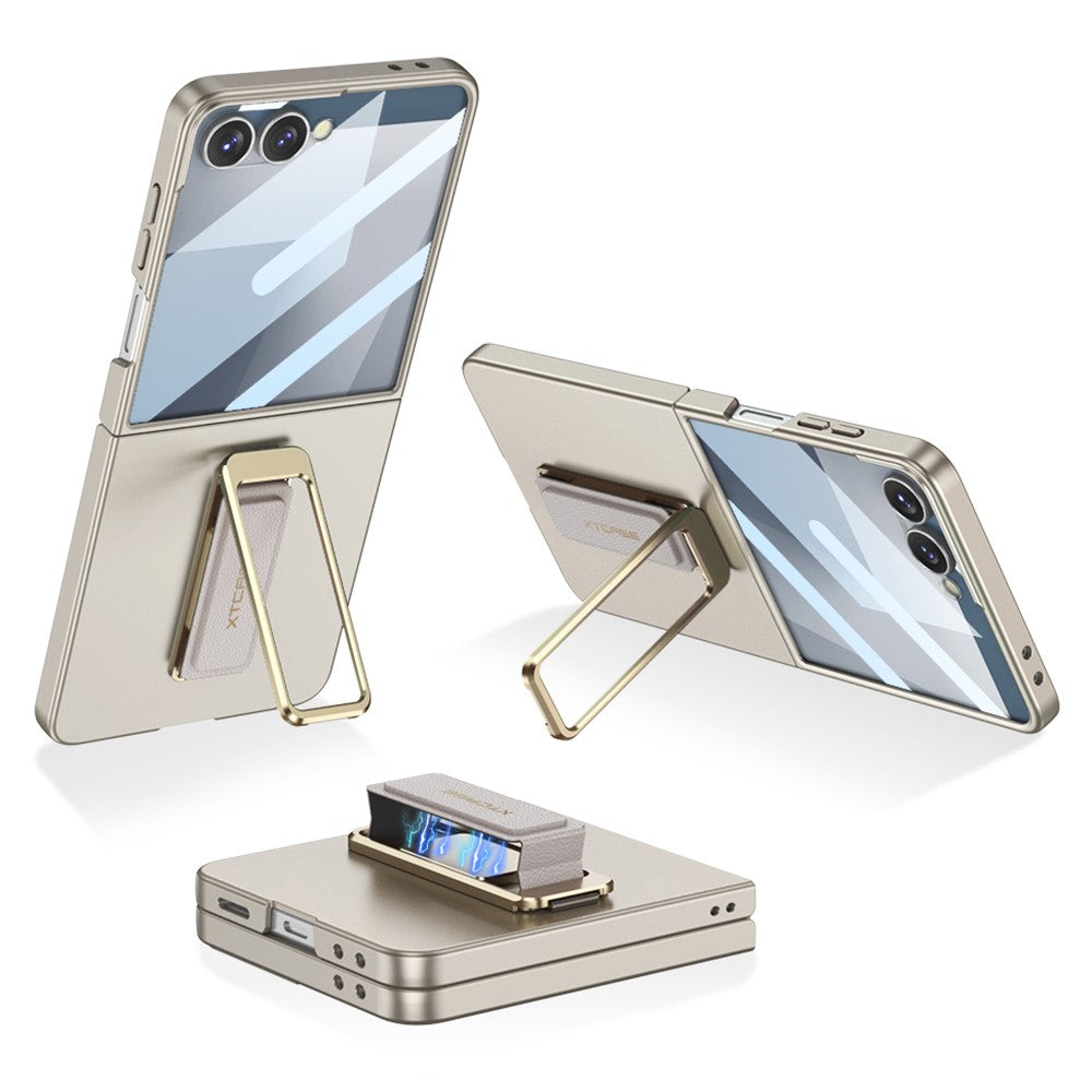 Capa MagStrap com Suporte e Vidro Temperado para Samsung Z Flip7 5G