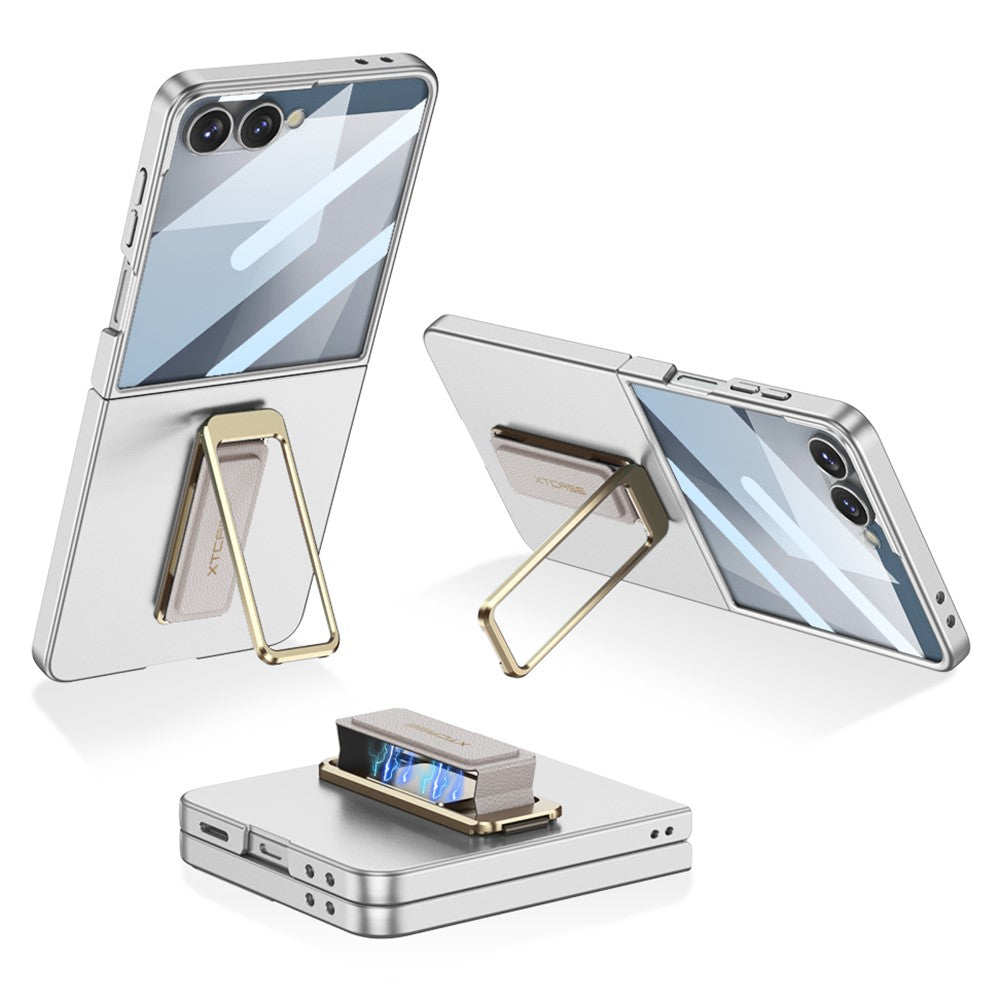 Capa MagStrap com Suporte e Vidro Temperado para Samsung Z Flip7 5G