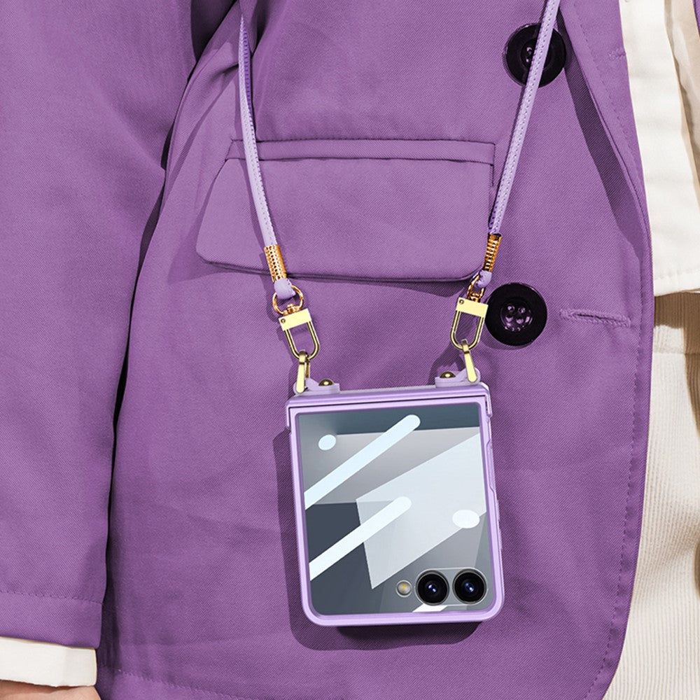 capa rígida fina gkk samsung z flip7