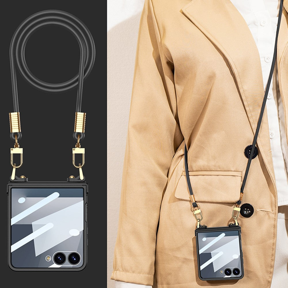 Capa FlexGlass com Alça para Samsung Z Flip7 5G