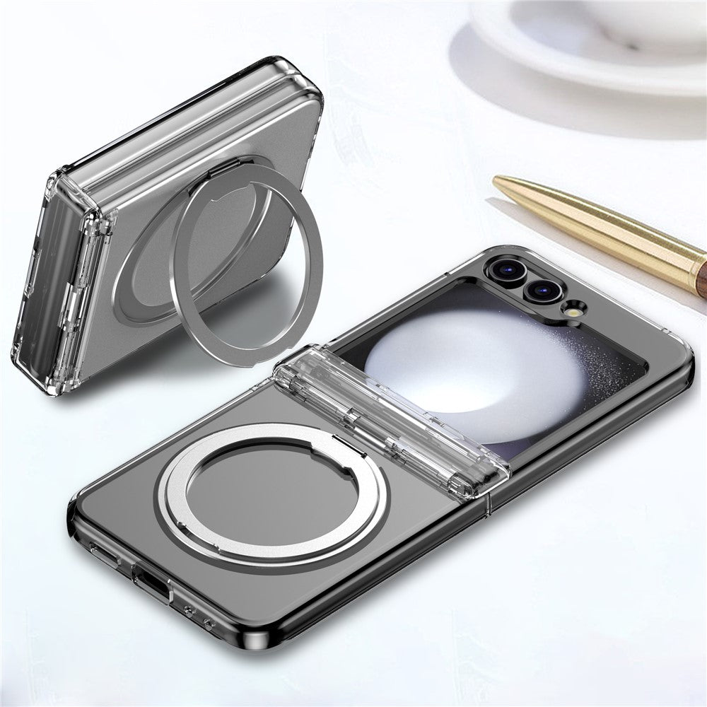 Capa ClearStand Magnética para Samsung Z Flip7 5G