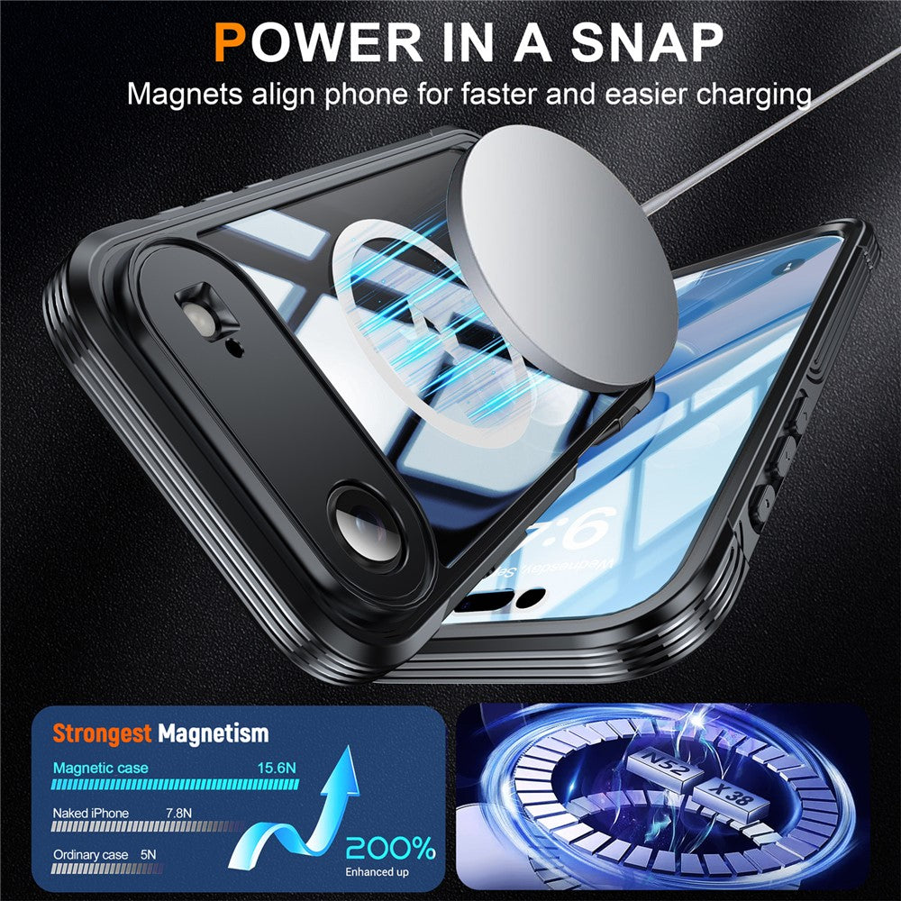 Capa MagArmor Pro p/ iPhone 17 Air com Vidro Temperado - .