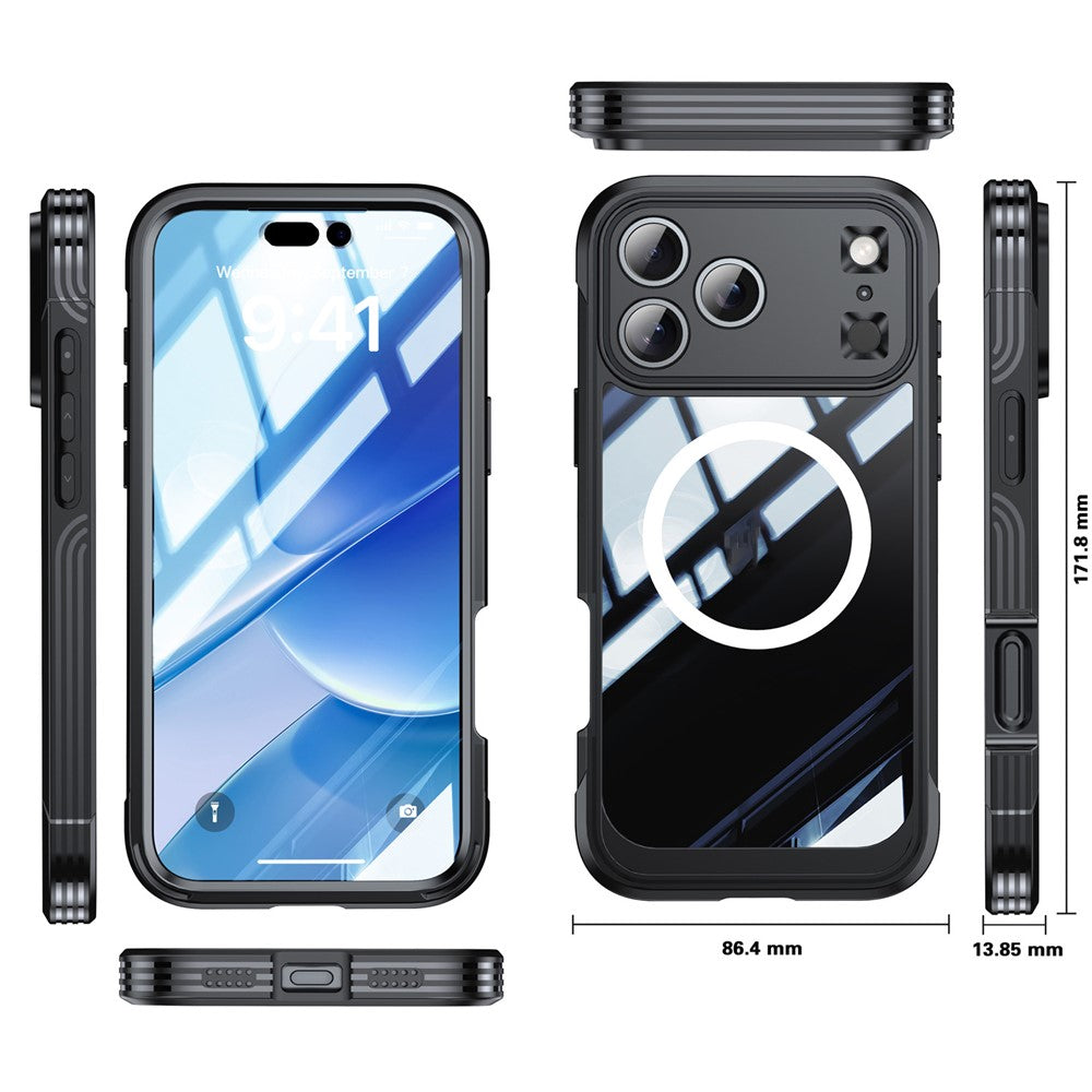 Capa MagArmor Pro p/ iPhone 17 Pro Max com Vidro Temperado - .