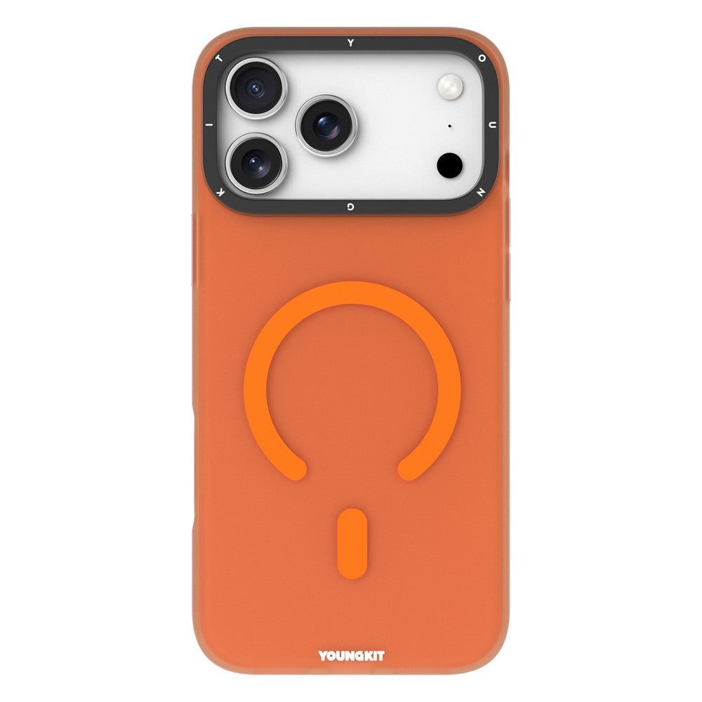 capa fosca youngkit compatível com magsafe iphone 17 pro