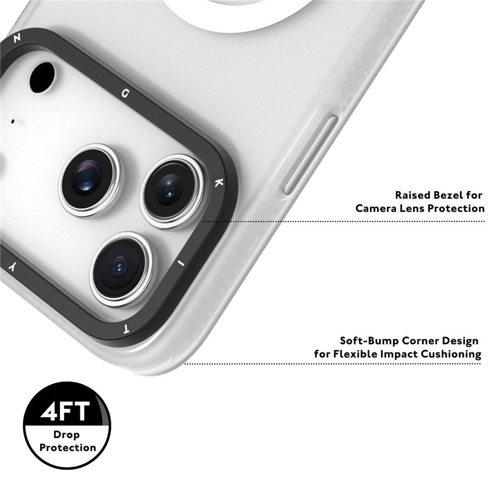 capa iphone 17 pro youngkit fosca anti-impressões